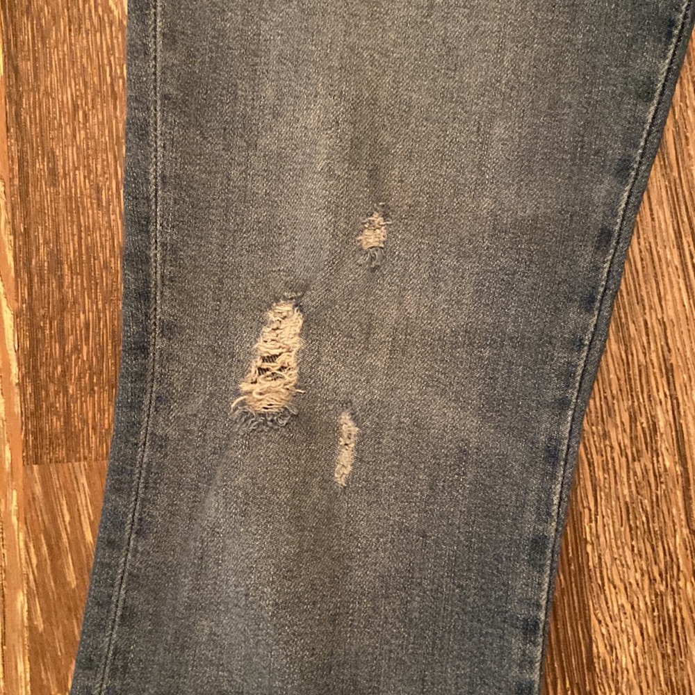 •ANTHROPOLOGIE• pilcro and the letterpress embellished denim - Picture 6 of 8